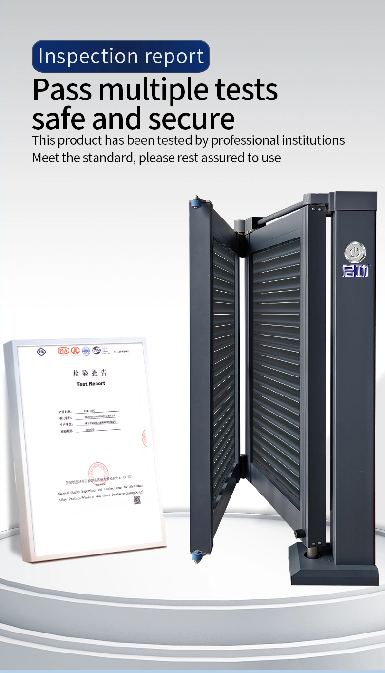 Four Panel Aluminum Alloy Swing Gate for Home with Qg- P1782