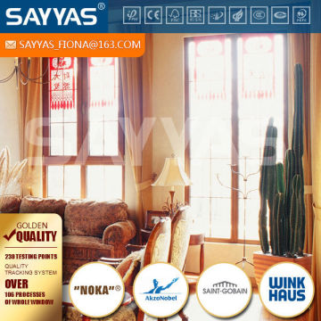 noise reduction wooden window