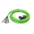 Green Fixed Installation V90 Servo Encoder Cables