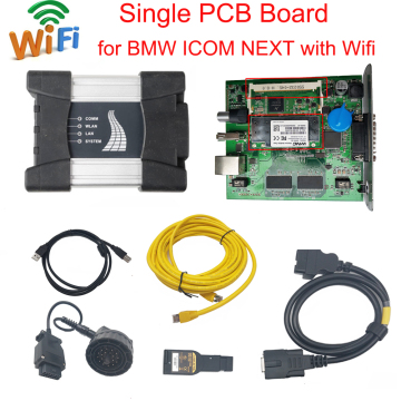 TOP Quality forBMW ICOM NEXT Singe PCB Board WIFI Funtion A3 Programming Tool forBMW ICOM A2 B C with V2020.11 Software ISTA