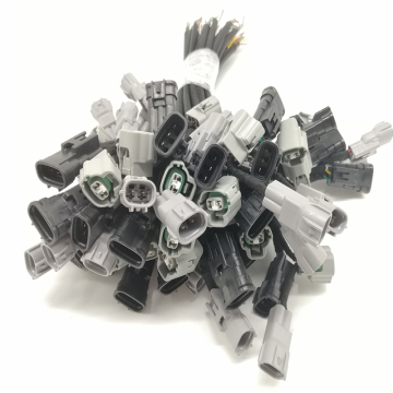 Customize 2 Pin and 3 Pin Airboard Wiring Harness Assembly for 12V Automobile