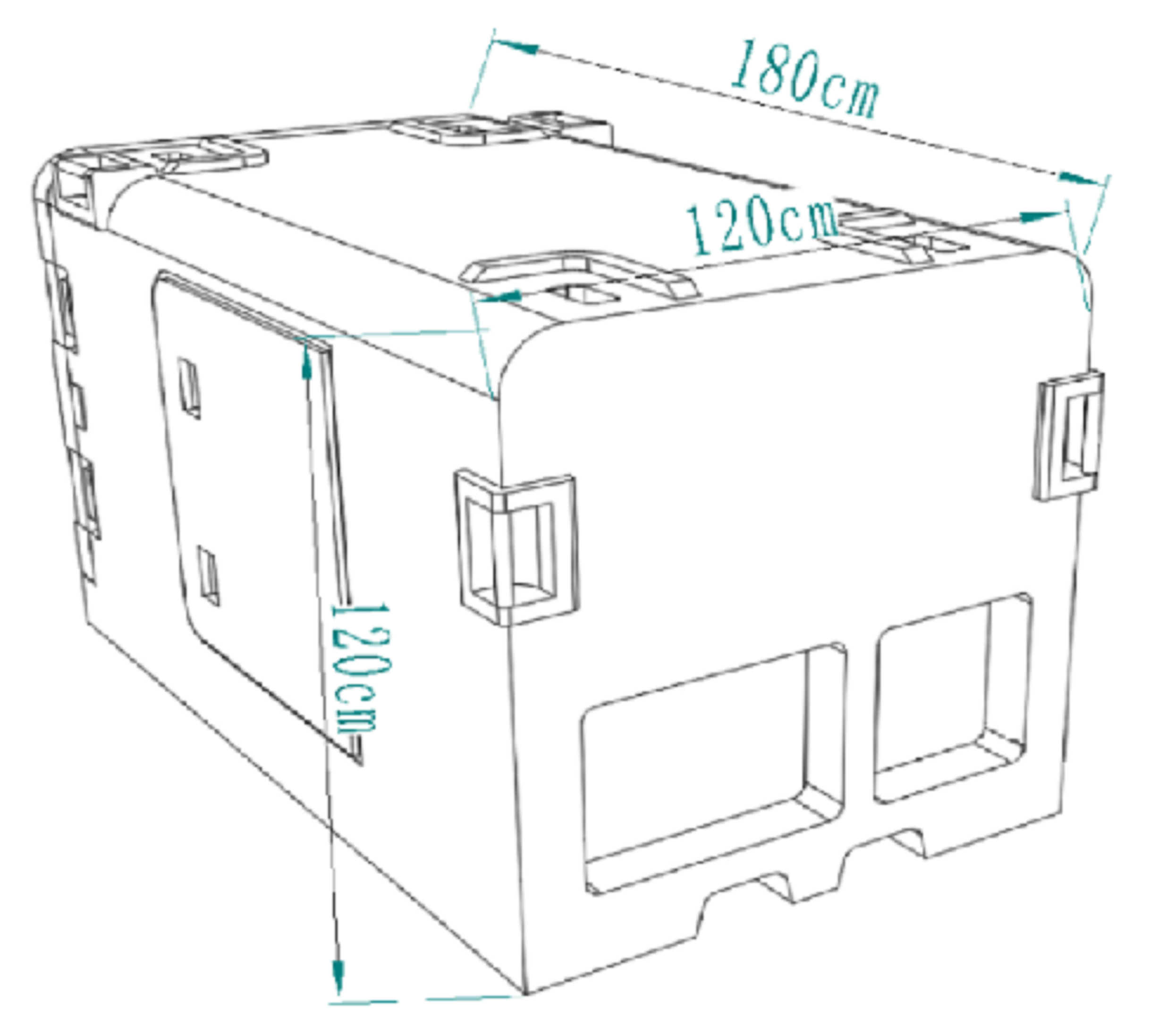 حاوية مبردة متنقلة مخصصة مدعمة بإنترنت الأشياء للأدوية