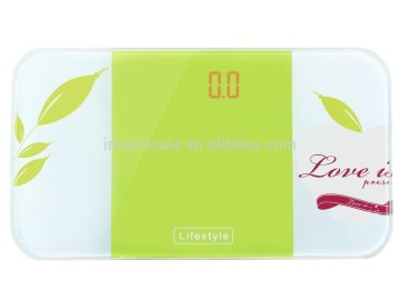 As seen on TV LED mini body weighing scale bathroom scale travel scale