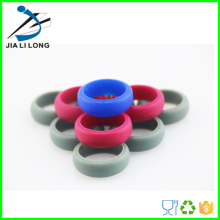 Wholesale cheap silicone girls finger rings