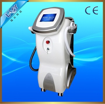 Stationary tattoo and spot removal machine q switched nd yag laser