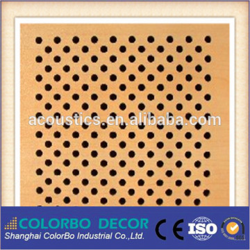 Grooved Soundproof Fire Protection MDF Wooden Board