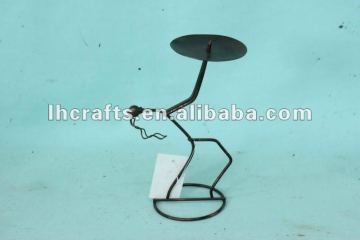 metal candle stand, metal candle holder