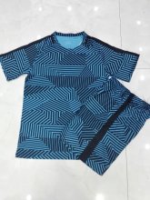 Blue soccer jersey blank training jersey customized football jersey high quality uniforms thai sporting western soccer uniforms