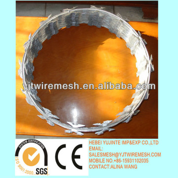 razor barded wire