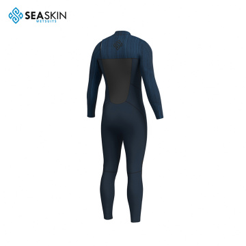 Seaskin 2024 New Arrival 4/3mm Zipperless Men Wetsuit