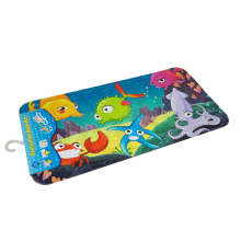 Cute and Safe Children's Shower Bathroom: Durable, Mildew-Resistant PVC Bathtub Mat