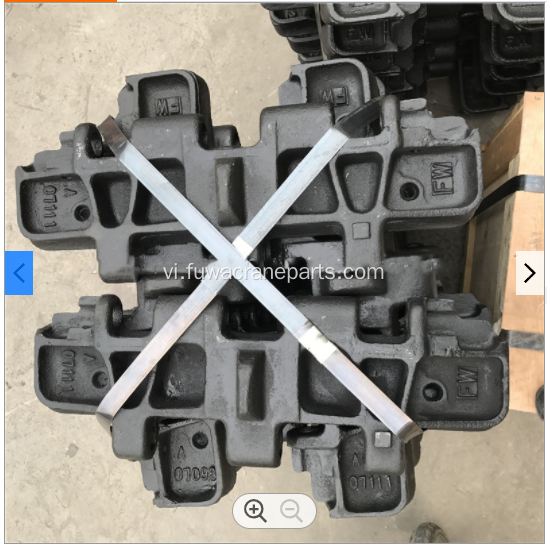 Crawler Crane Track Shoes Tấm cho Sany SCC1500