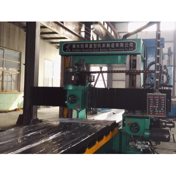 Double column boring and milling machine