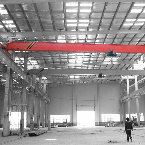 10T Electric Single Girder Overhead Crane For Sale