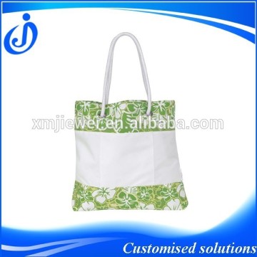 600D Polyester Custom Printed Beach Tote Bag