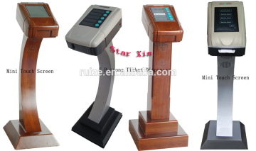 mini touch screen queue system