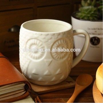 owl design coffee mug