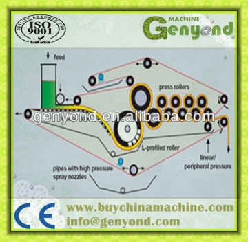 Hign efficiency belt type fruit juicer machine for fruit