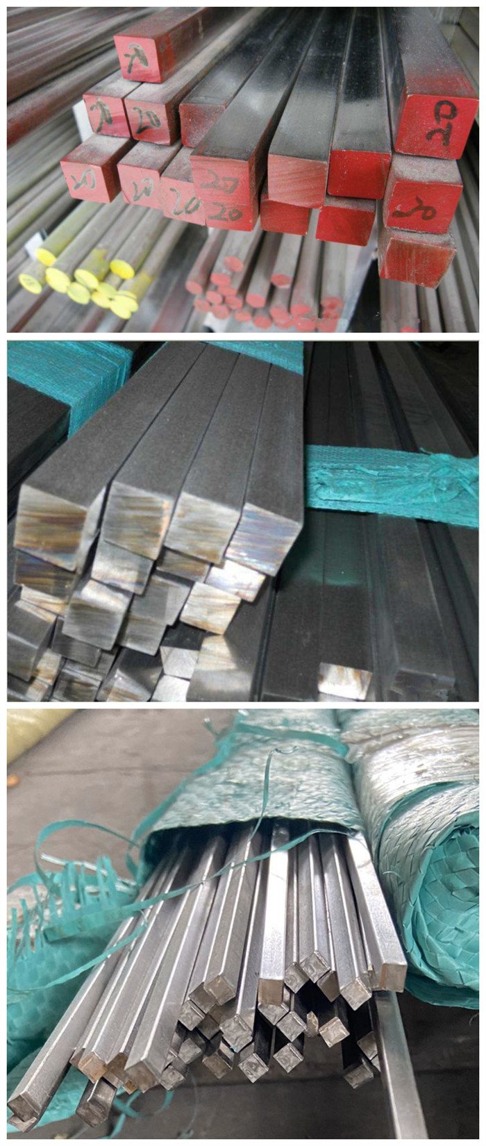 Cold rolled stainless steel bar square steel rod