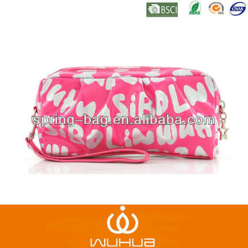 fashionable letter print cosmetic bag