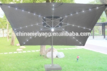 3x4 m Big Roma Hanging LED solar parasol