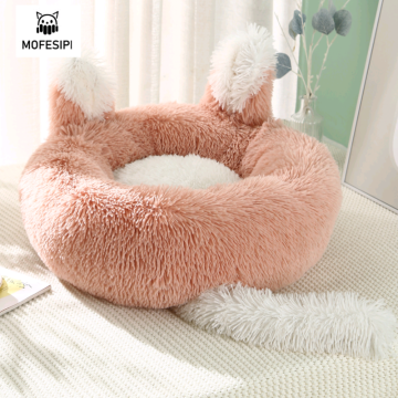 MOFESIPI Creative Design Rabbit Shape Pet Nest - High Quality 4CM Plush Cat Cave