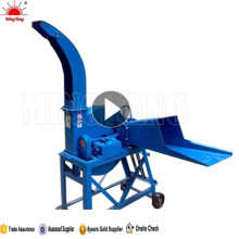 Small Diesel-Powered Crop Chopper for Wheat, Corn, Rice, and Hay