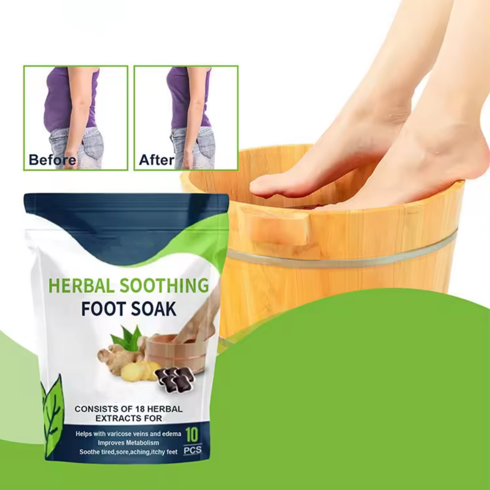 Natural Wormwood Foot Bath Soaks Pack Herbal