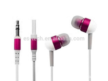 High-fidelity stereo sound metal earphone