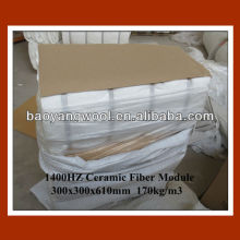 1430 HZ 300*300*610mm 170kg/m3 Ceramic Fiber Module