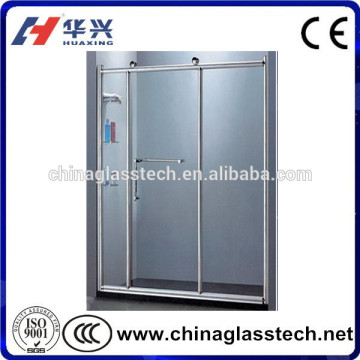 Customized swing frosted aluminium bathroom doors