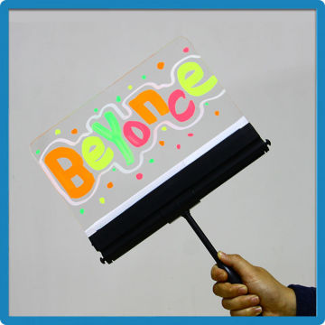 Hottest ZD mini led sign board 16 flashing modes ABS sign board led light fluorescent writing board