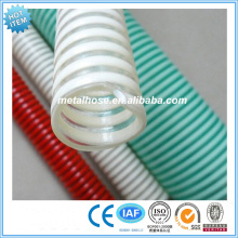 cheap colored flexible PVC suction spiral pipe