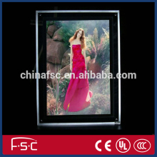LED window acrylic crystal slim LED light box