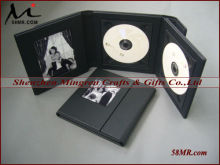 Wedding cd cover,Leather dvd cover,1Picture 2Disc
