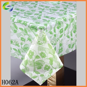 Cheap flannel backed vinyl tablecloth roll