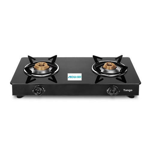 Pigeon Tango 2 Burner Gas Stove Front Glass