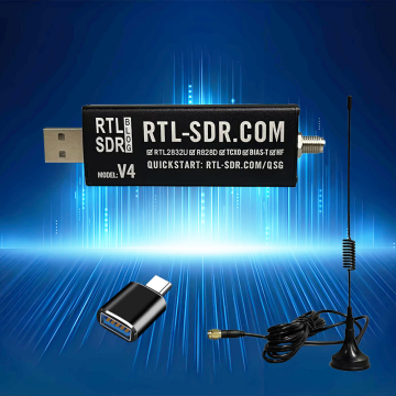 SDR-V4 Software Radio Receiver with Conversion Heads