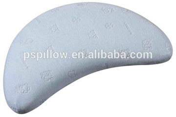 moon shape curved reading pillow