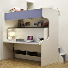 White Bunk Bed For Students' room