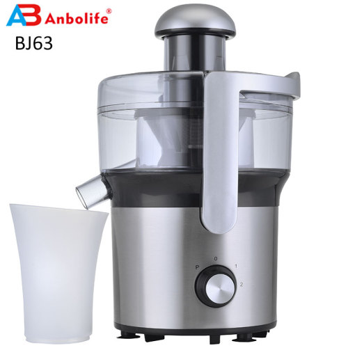 350W Stainless Steel Body Dual-speed Easy Clean Juice Extractor for Fruit and Vegetable Centrifugal Juicer