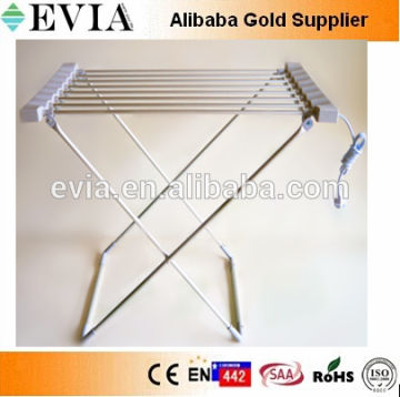 electric Aluminum & Grey Oxidized folding cloth dryer