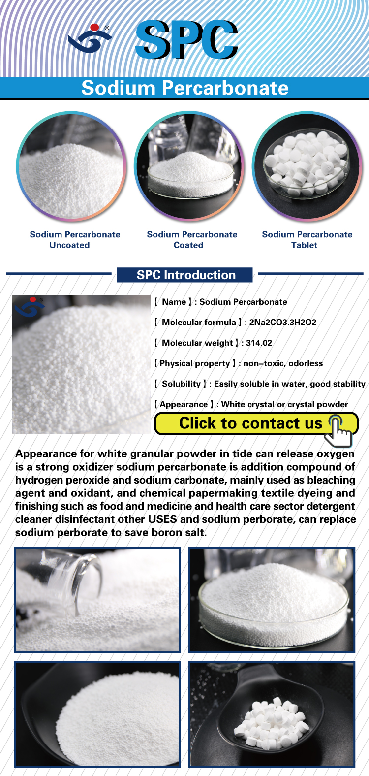 active oxygen tablet big size manufacturer 13 5 spc sodium percarbonate price