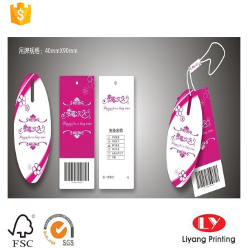 Custom Garment Paper Hang Tag Printing