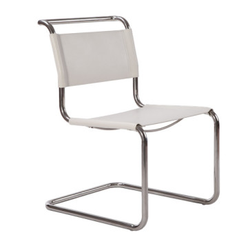 Mart Stam S33 Cantilever Leather Dining Chair