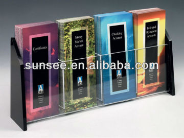 5 tier acrylic brochure holder, elegant Acrylic display holder, BHP-009