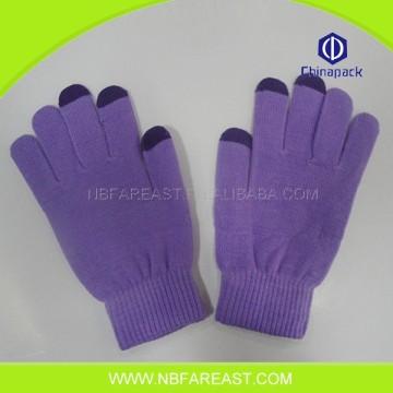 Customized warm useful nice design gloves for touch screens