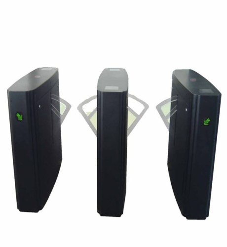 Retractable Glass Flap Barrier / Glass Flap Turnstile /Glass Flap Gate for Access Control (YET-Y512)