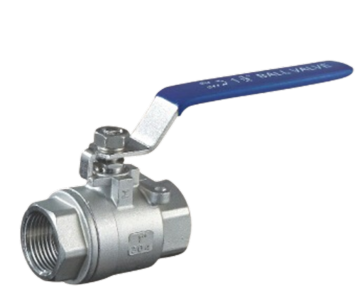 two-piece stainless steel thrsaded ball valve