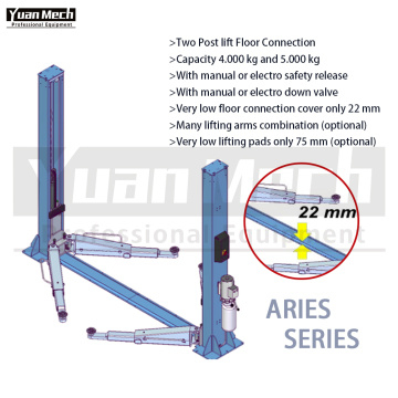 Baseplate Lift 2 Post 4t with Electromagnet Mechanical